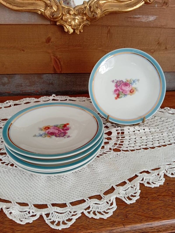Magnifiques assiettes à dessert