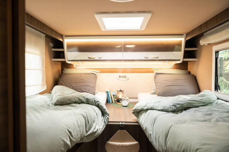Slaapkamer met tweepersoonsbed