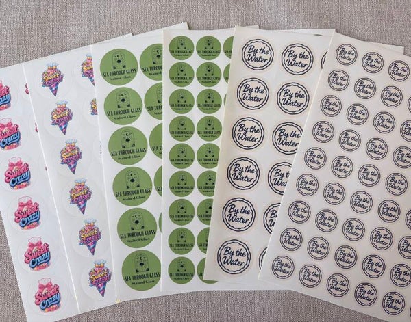 Stickers. Logo business stickers, teacher stickers, celebration stickers. Customer printed to order.