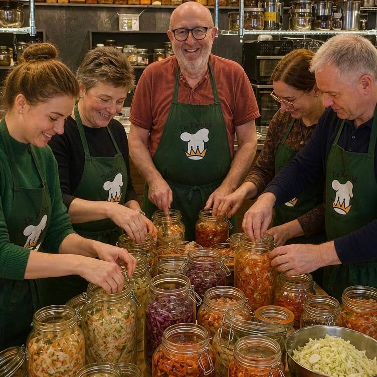 piet met groep fermenteren 