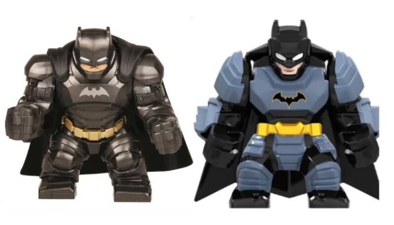 Batman grande - Figura di mattoncini a scelta (da costruire)