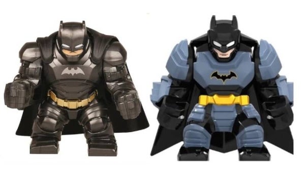 Batman grande - Figura di mattoncini a scelta (da costruire)