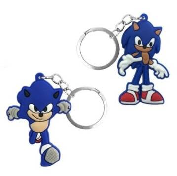 Portachiavi S0nic - set di 2 pezzi