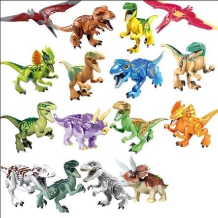 Dinosauri B - Minifigura di mattoncini a scelta (da costruire)