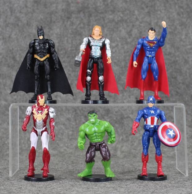 Supereroi B - figura con base a scelta