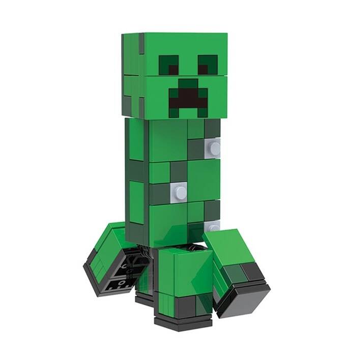 Maxi Creeper (Minekraft) figura di mattoncini 10cm (ancora da costruire)
