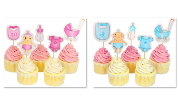 Toppers Baby - set 5 pezzi - colore e lunghezza a scelta