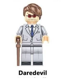 Daredavil - Minifigura di mattoncini (da costruire)