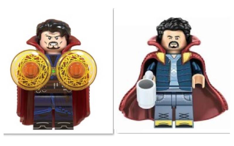 Doctor Strange - Minifigura di mattoncini a scelta (da costruire)