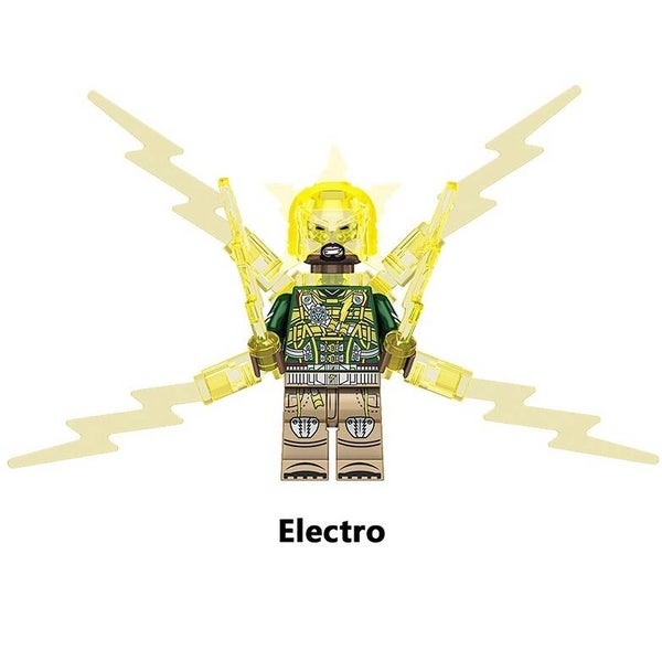 Electro - Minifigura di mattoncini (da costruire)