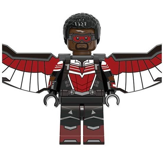 Falcon - Minifigura di mattoncini (da costruire)