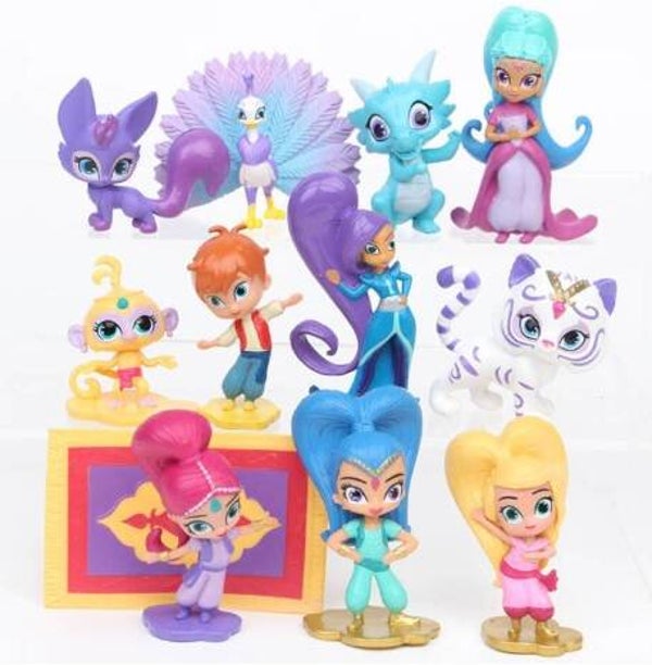 Shimmer e Shine - set 12 figure