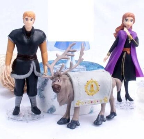 Fr0zen set A - figure Anna, Kristof e Sven 8-12cm
