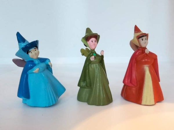 Principesse - Set Fate madrine - 3 figure 4,5cm