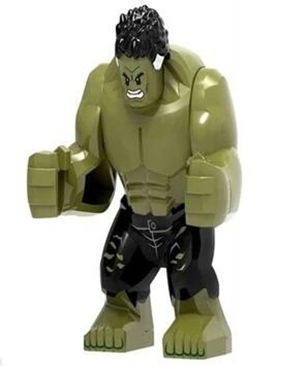Hulk grande - Figura di mattoncini (da costruire)