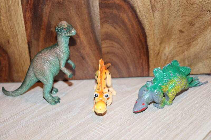 Dinosauri - set 3 figure di 2nda mano