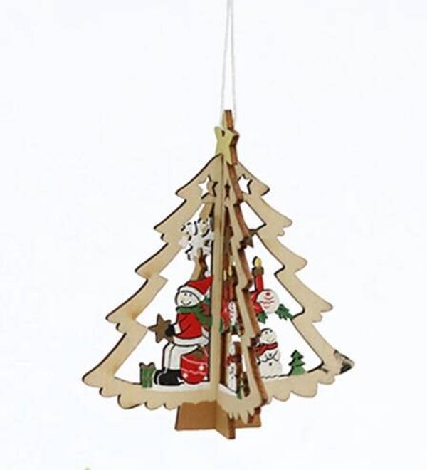 Decorazione natalizia - Albero di Natale 10cm