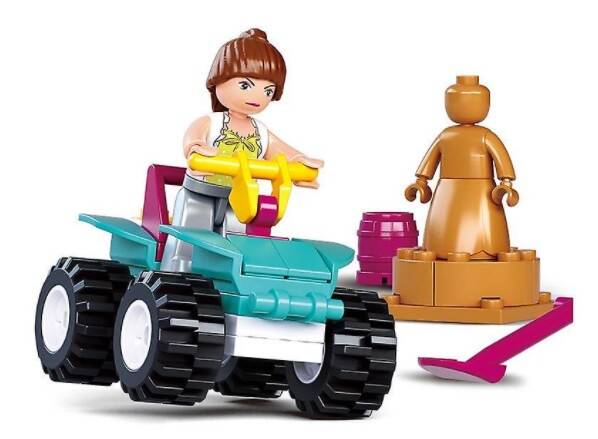 Dream Beach Quad - 51-delig - Minifigura di mattoncini (da costruire)