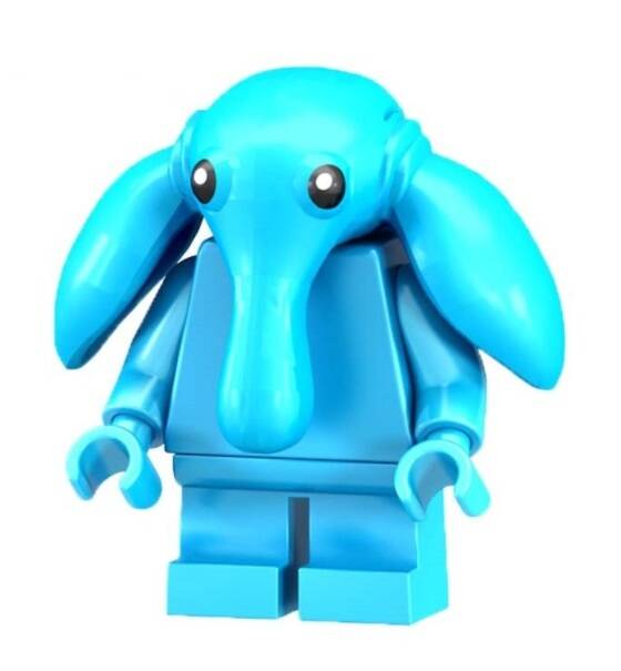 Max Rib (Star Wars) - Minifigura di mattoncini (da costruire)