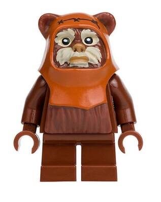 Wookie (Star Wars) - Minifigura di mattoncini (da costruire)