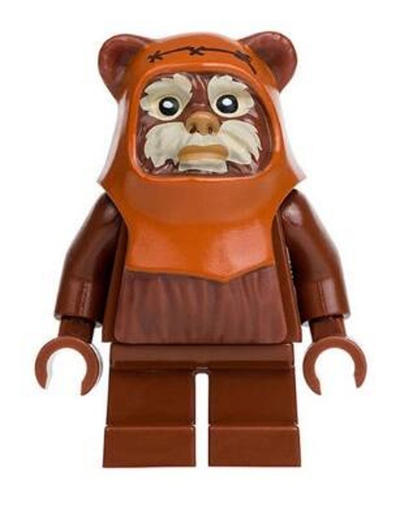Wookie (Star Wars) - Minifigura di mattoncini (da costruire)