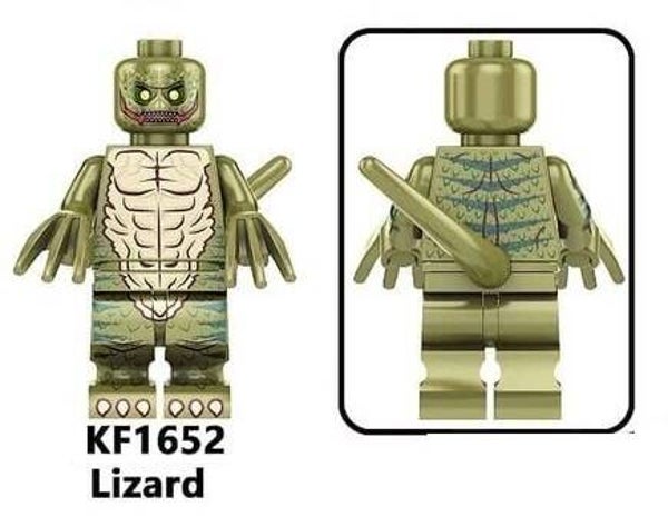 Lizard - Minifigura di mattoncini (da costruire)