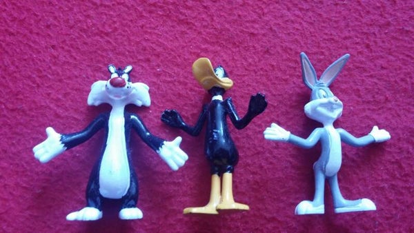 Looney Tunes set A - 3 figure 5cm