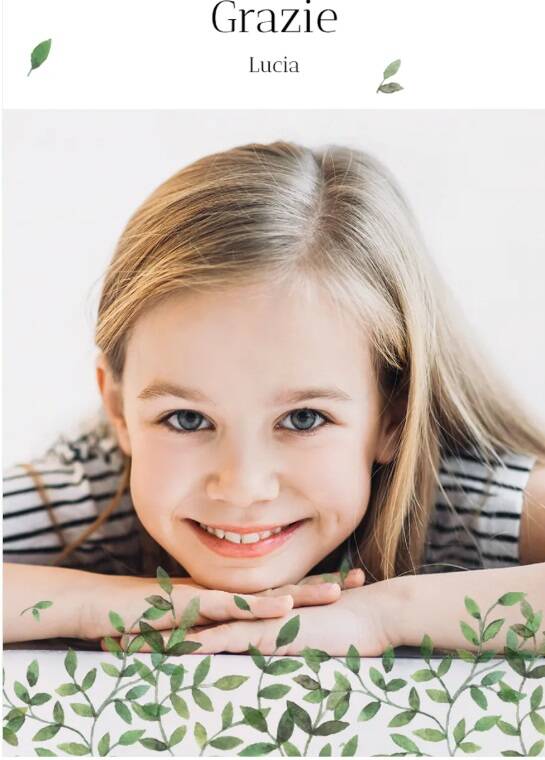 Etichetta adesiva personalizzata con propria foto - vedi opzioni