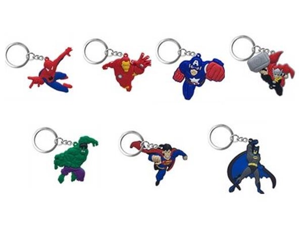 Portachiavi Supereroi A - a scelta