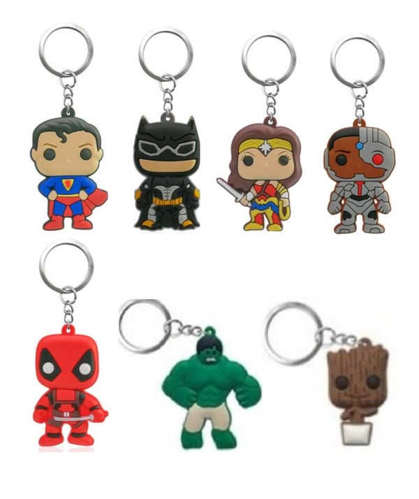 Portachiavi Supereroi B - a scelta