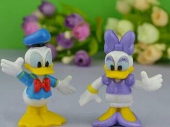 Paperino e Paperina set A - 2 figure