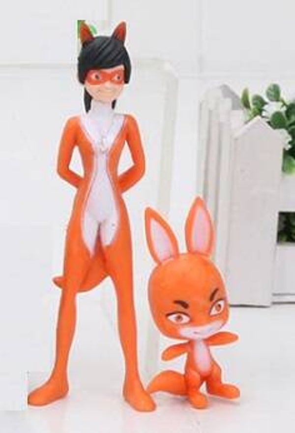 Coccinella set arancione - Figura + kwami