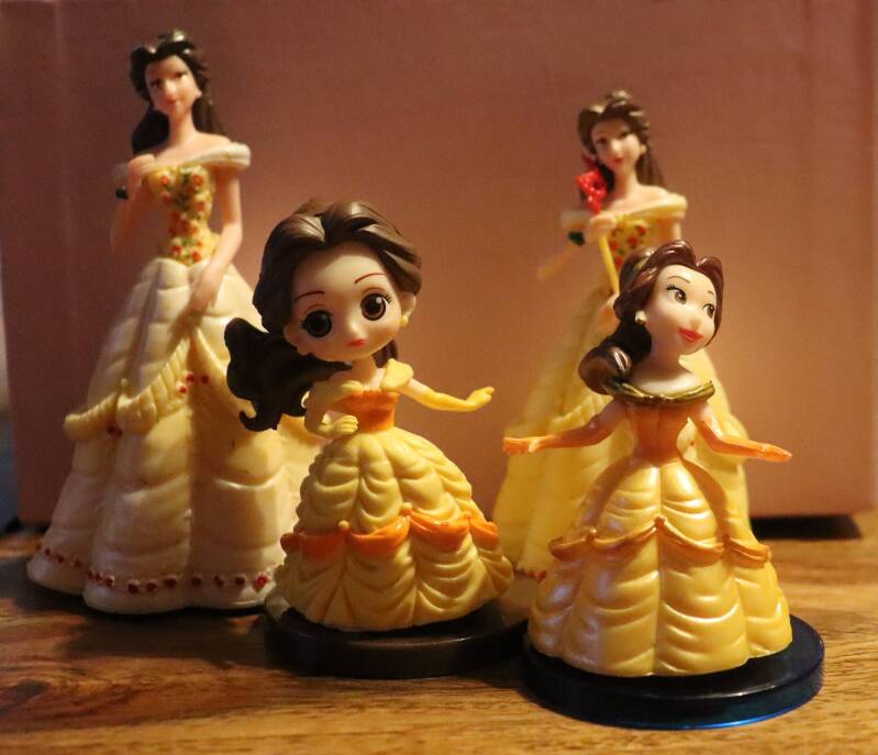 Principesse - figura Bella (La Bella e la Bestia) a scelta