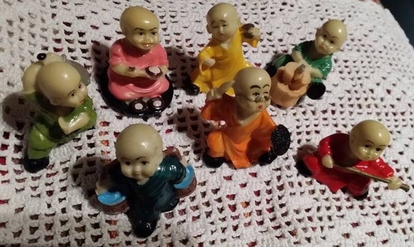 Shaolin - set 7 figure