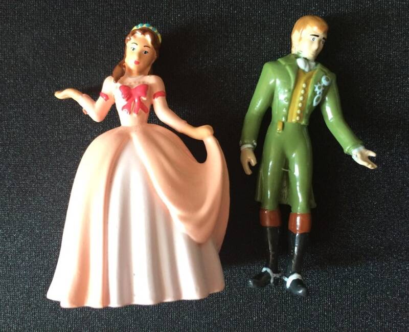 Principesse - Set Re e Regina - 2 figure 7cm