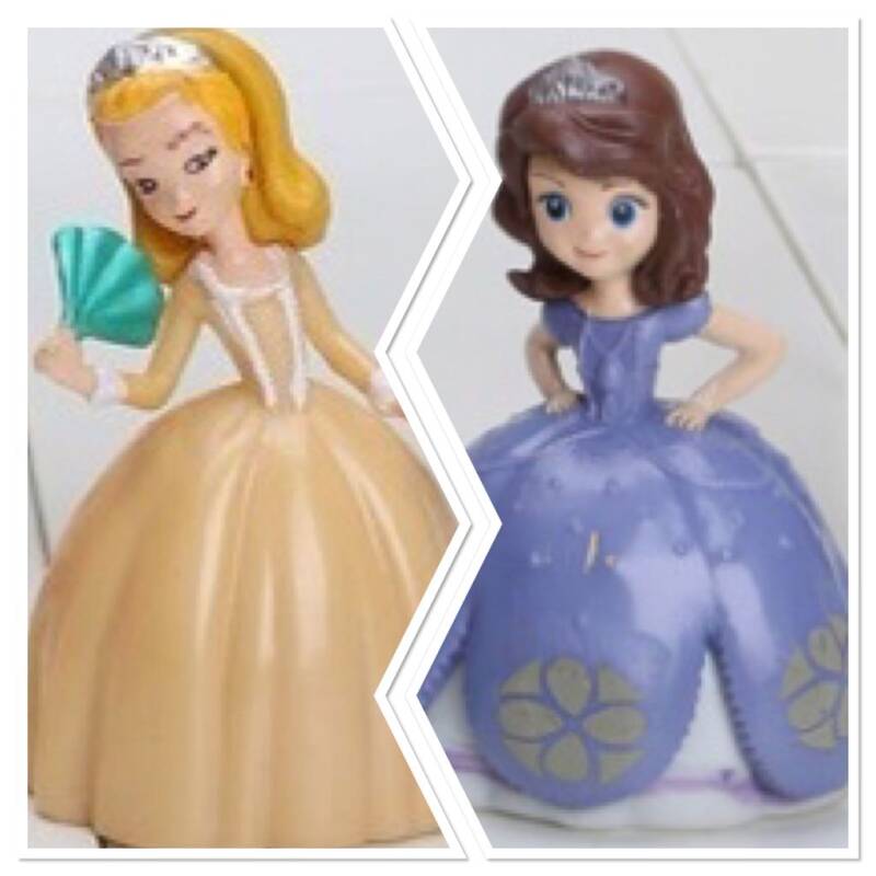 Sofia la Principessa - figure Sofia + Amber