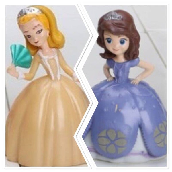 Sofia la Principessa - figure Sofia + Amber