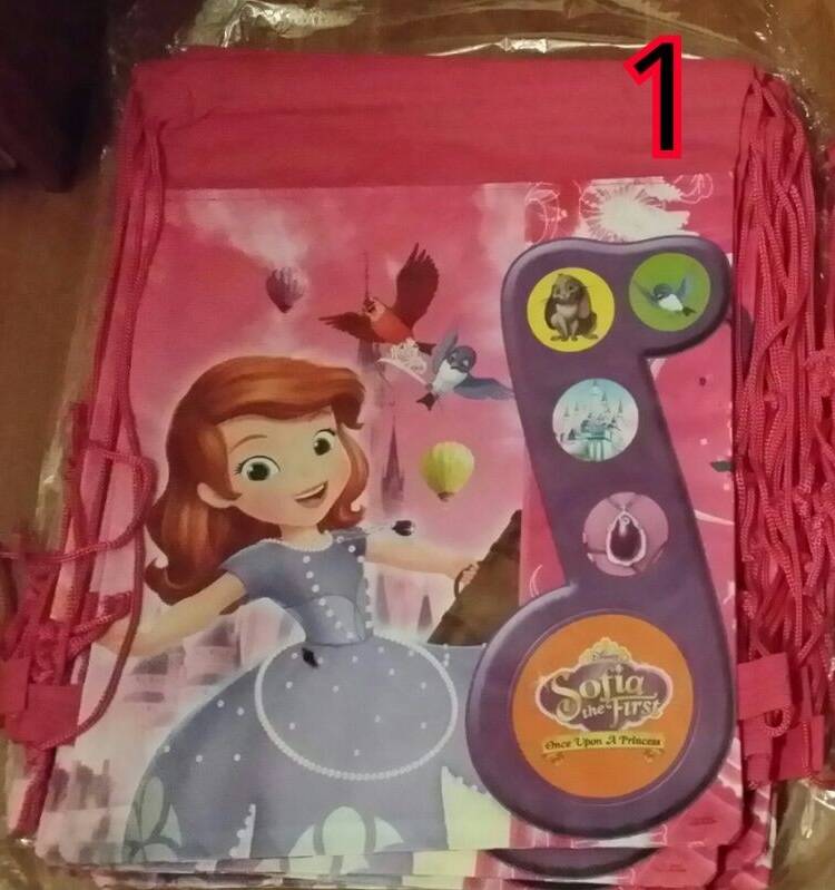 Borsa da ginnastica 27x36cm Principessa Sofia