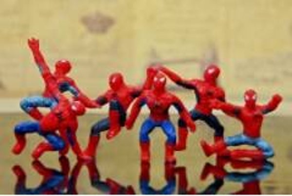 Spider Man set C - 10 figurine 4cm