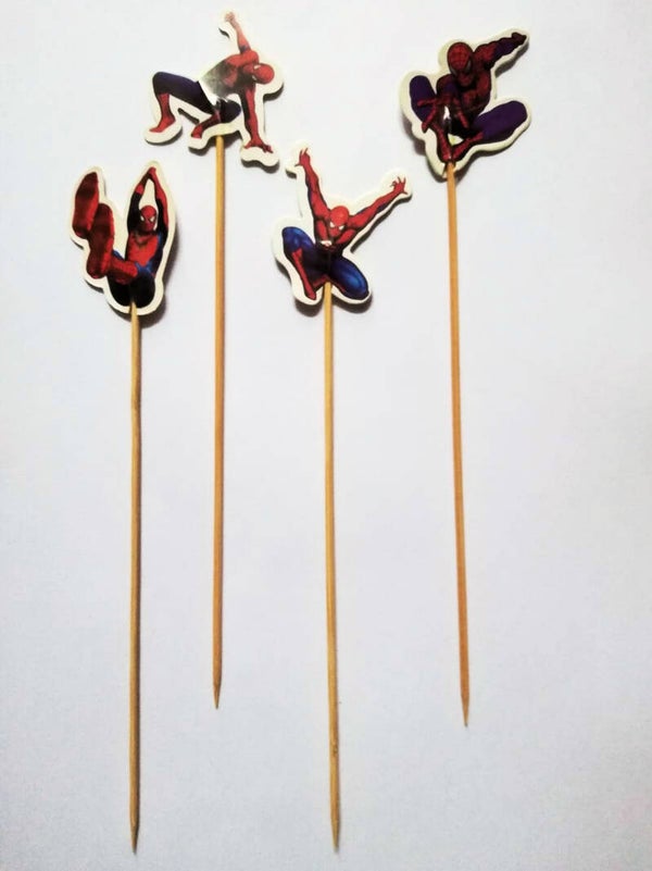 Topper Spider Man A con spiedino 20cm