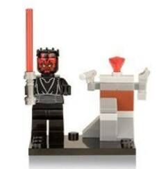 Darth Maul (Star Wars) C - Minifigura di mattoncini (da costruire)