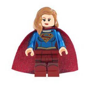 Supergirl - Minifigura di mattoncini (da costruire)