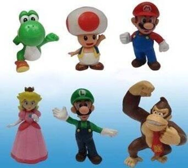 Super Mario Bros set B - 6 figure