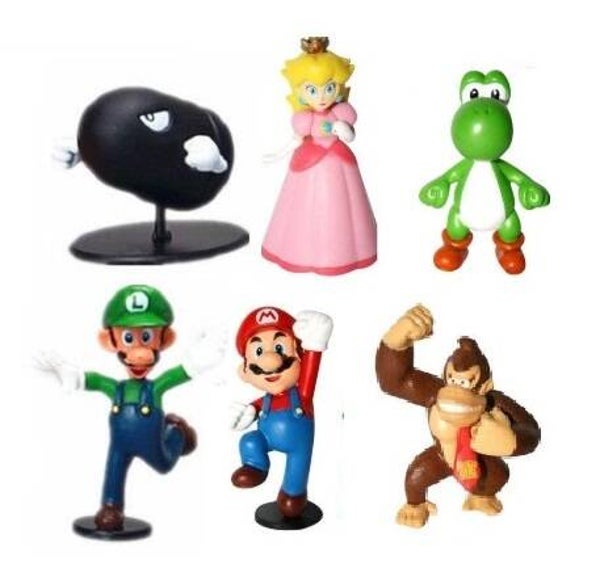 Super Mario Bros set C - 6 figure