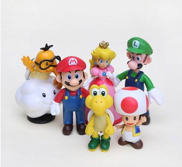 Super Mario Bros set D - 6 figure