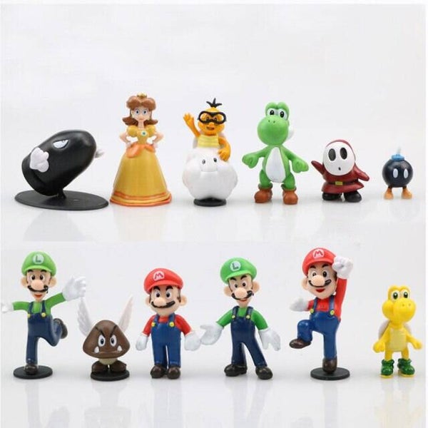 Super Mario Bros set E - 12 figure