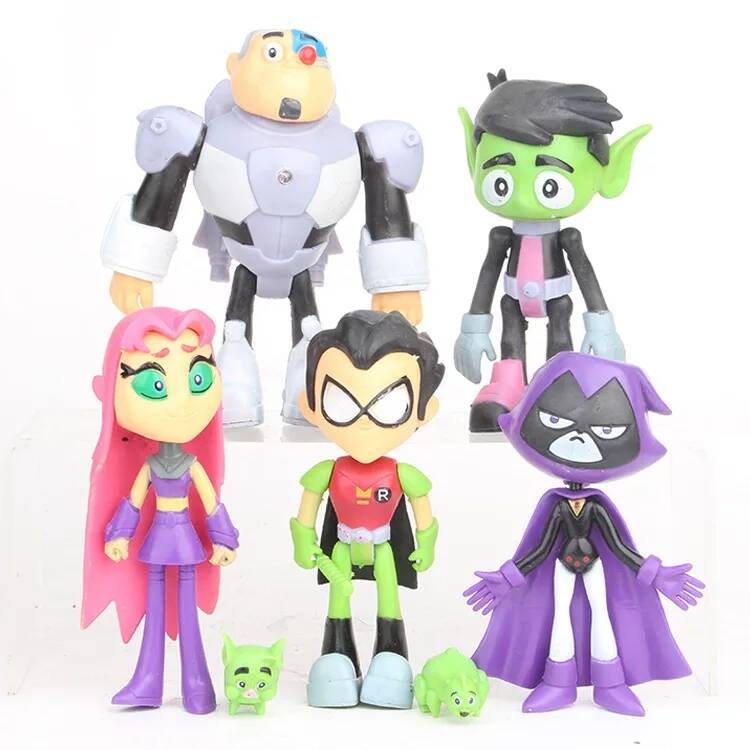 Teen Titans - set 7 figure