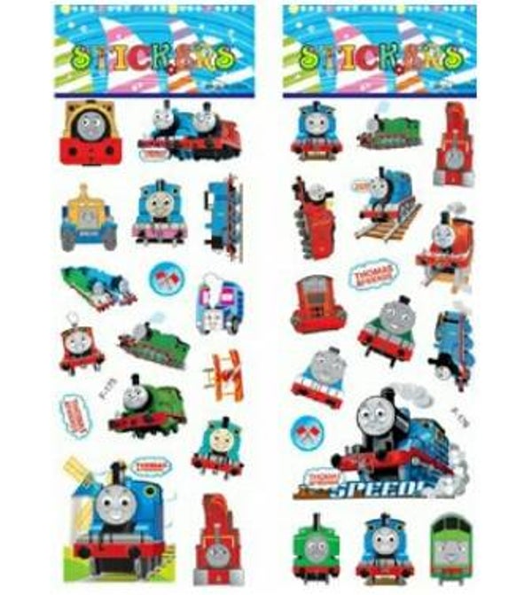 Adesivi rimovibili 3D Thomas il Trenino - 1 foglio