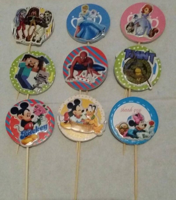 Topper 3,5cm - adesivo e lunghezza a scelta