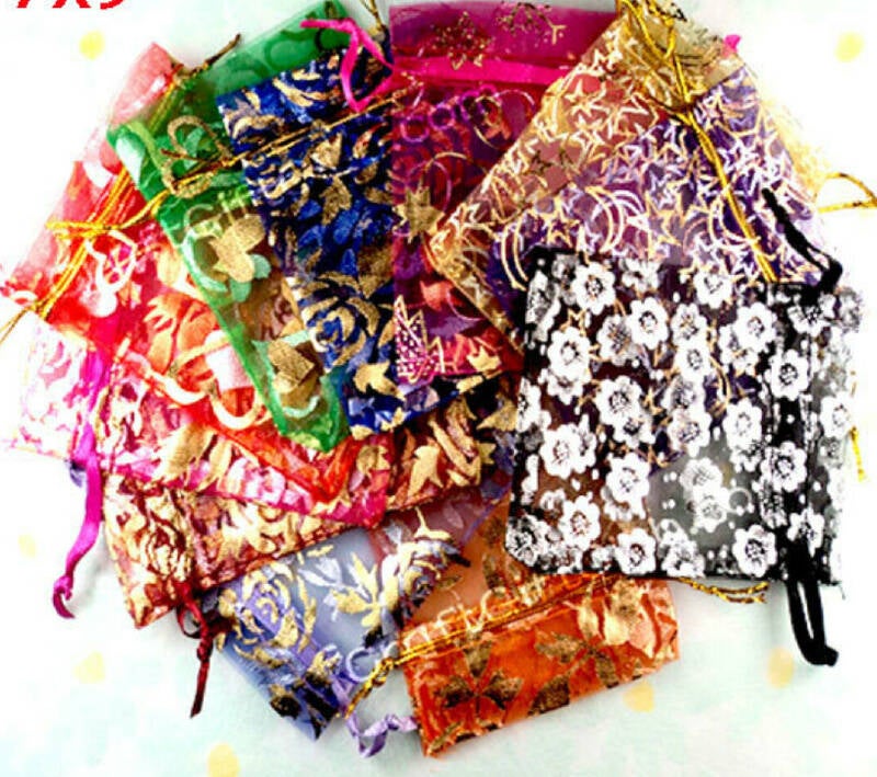 Sacchetto regalo di organza 9-15cm - a scelta